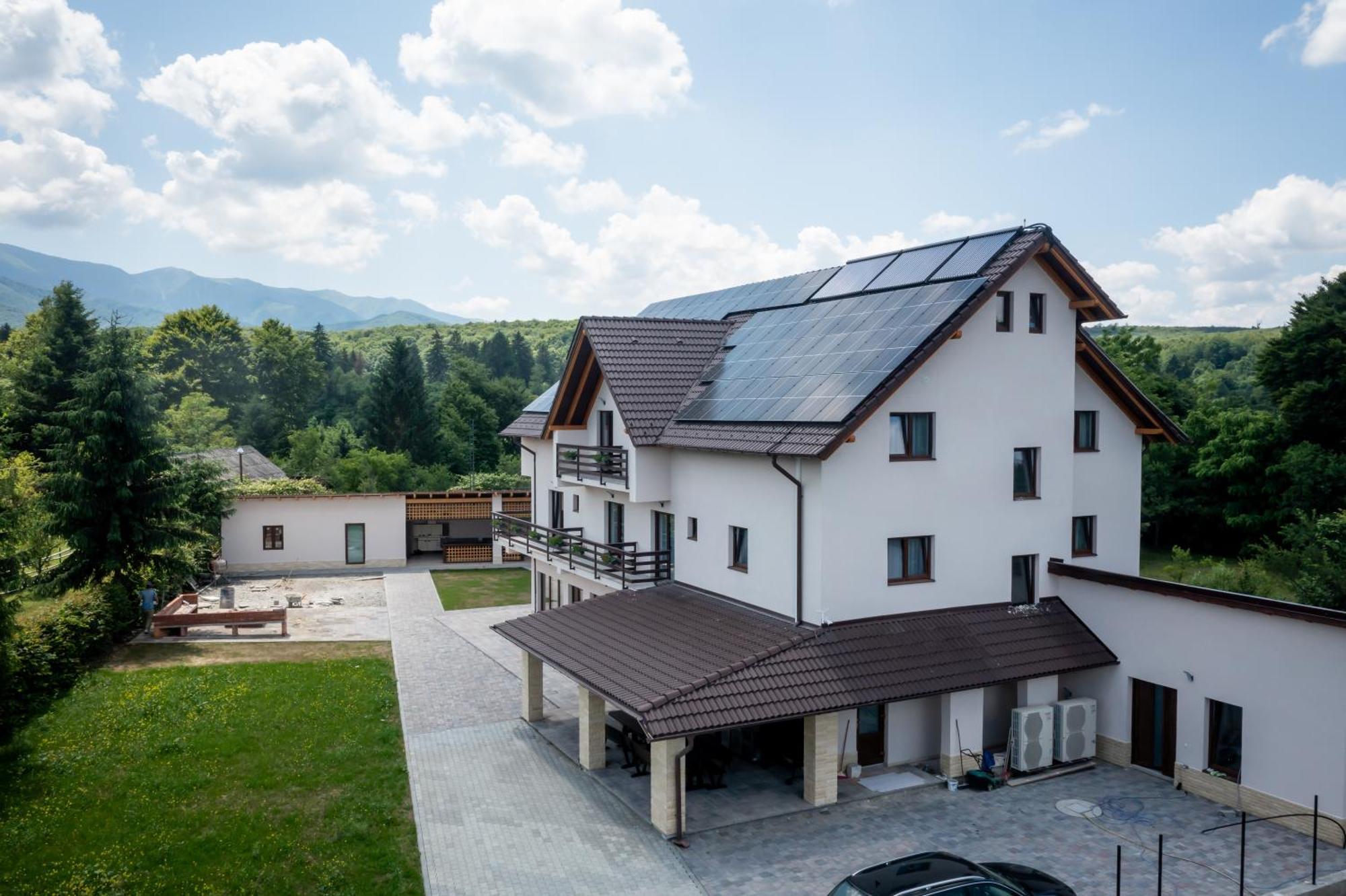 Evergreen Chalet Avrig Esterno foto